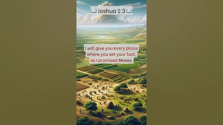 📖 Joshua 1:3 📖