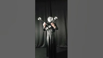 Person Displays Incredible Object Manipulation Skills - 1364257