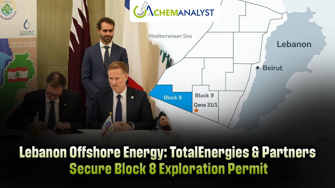 Lebanon Offshore Energy  TotalEnergies and Partners Secure Block 8 Exploration Permit