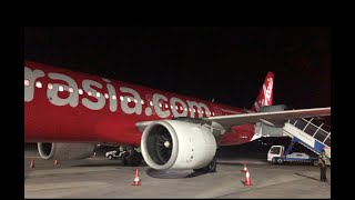 Air Asia AK0378 Kuala Lumpur to Denpasar Bali (DPS) Economy Class Airbus A321-251NX (9M-VAB)