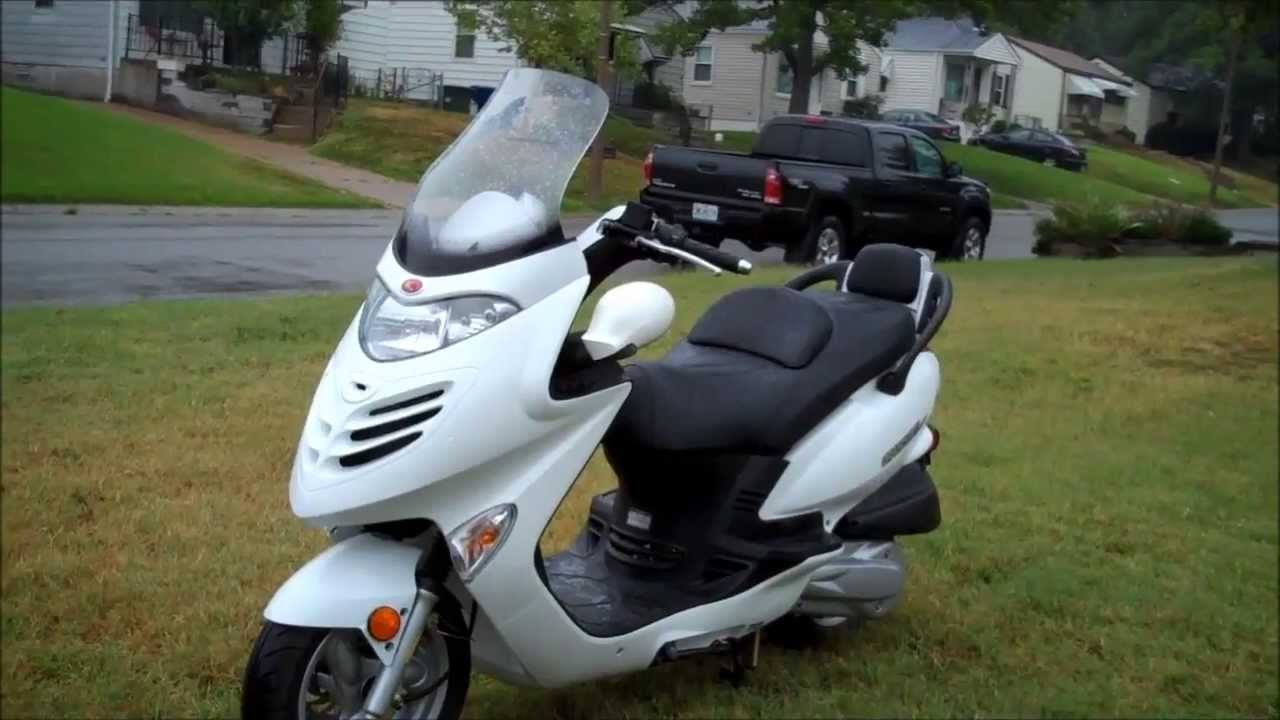 Sold 2006 Kymco Grand Vista 250 Scooter 3170 Miles Youtube