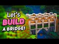 Building a Medieval Bridge from SCRATCH in Minecraft