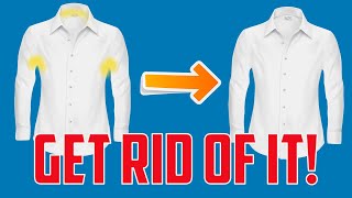 How to Remove Yellow Armpit & Collar Stains For GOOD!