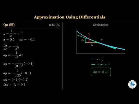 Class 12 Maths Chapter 2 | Approximation Using Differentials