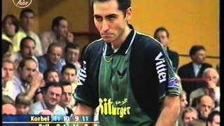 Tischtennis Bundesliga: Petr Korbel vs Timo Boll May 2002