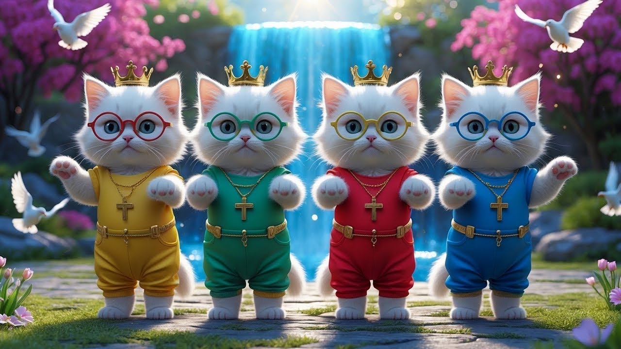 बिल्ली डांस | Cutest Cat videos funny dance🤣💃Dance Videos for cats 