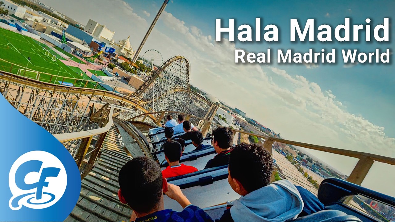 Hala Madrid back seat on-ride 4K POV Real Madrid World