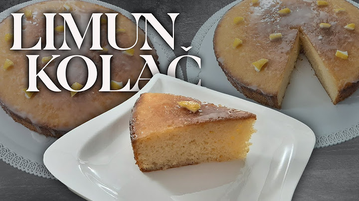 Jednostavan i ukusan Kolač od limuna. Limun kolač. Recept za Kolač sa limunom