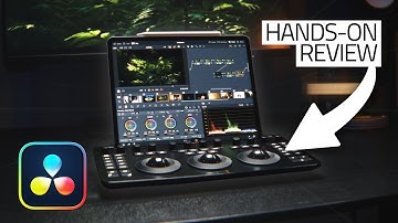 MICRO COLOR PANEL Hands On Review - Blackmagic DaVinci Resolve 19 iPad Pro NAB Show 2024