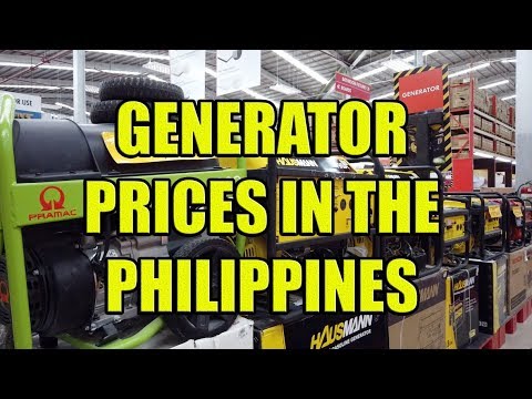 Generator Prices In The Philippines Oct 19 Youtube