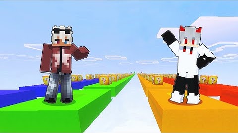 ماين كرافت : ولكن مسار اللاكي بلوك مع بكر 🤣🤣