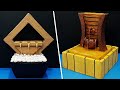 Amazing 2 home made tabletop water fountains  diy fountains using styrofoam  unique fountain ideas
