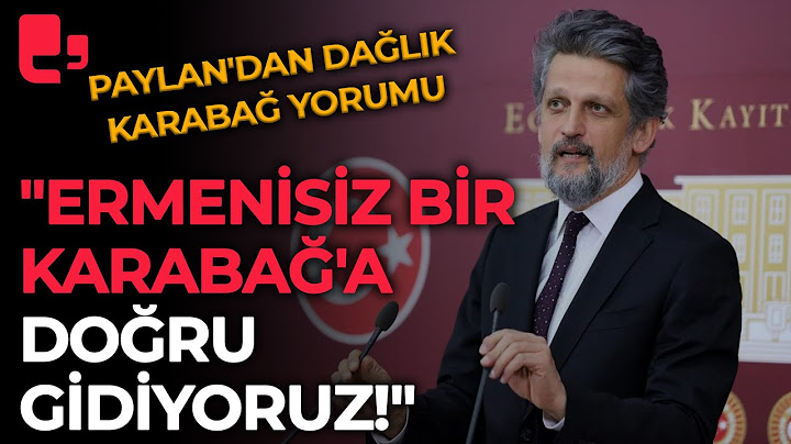 "Ermenisiz bir Karabağ'a doğru gidiyoruz!" Garo Paylan'dan Dağlık Karabağ yorumu
