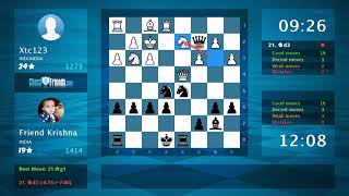 Chess Game Ysis Xtc123 - Friend Krishna 0-1 By Chessfriends