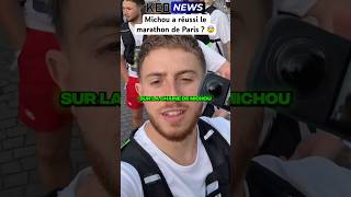 MICHOU A RÉUSSI LE MARATHON DE PARIS ? 😨 (Votre avis ?) #shorts #michou #marathondeparis #tiktok
