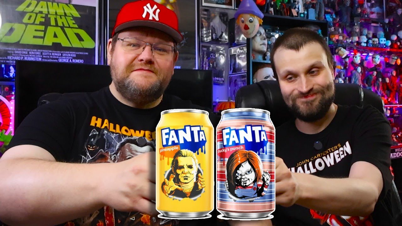 Chucky's Punch & Michael Myers Pineapple Review | Fanta Limited Edition Halloween Flavors
