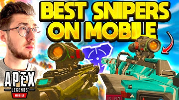 The BEST Sniper Guns To Use In Apex Legends Mobile! Weapon Guide