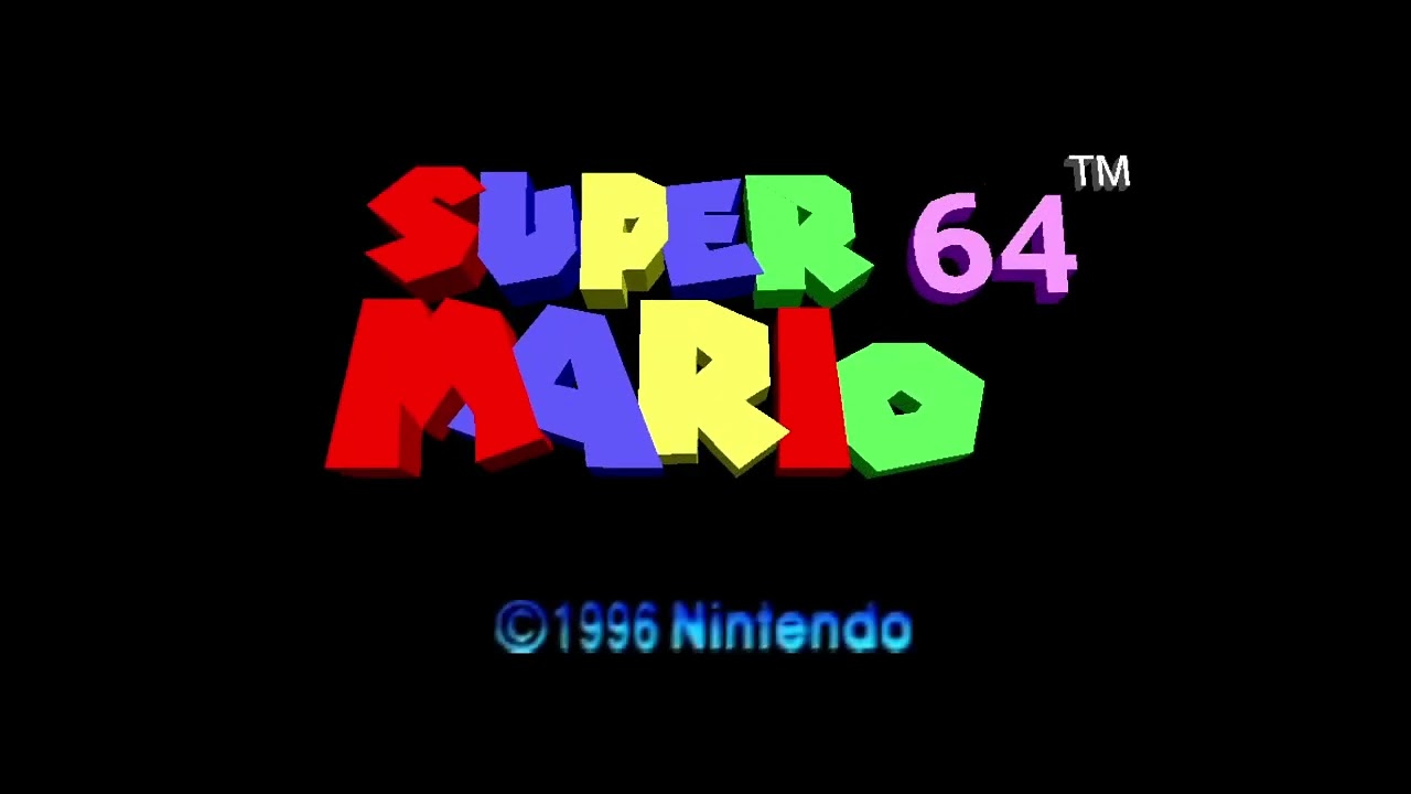 sm64 e3 1996 intro