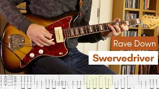 Rave Down - Swervedriver - Learn to Play! (guitar Cover & Tab) Resimi