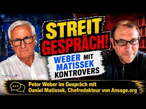 Streitgespräch: Weber mit Matissek kontrovers