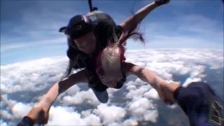 Tandem Skydive from 18,000 Feet Skydive Space Center Amanda Stone
