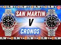 Which is Best? Two incredible GMT's by San Martin and Cronos!