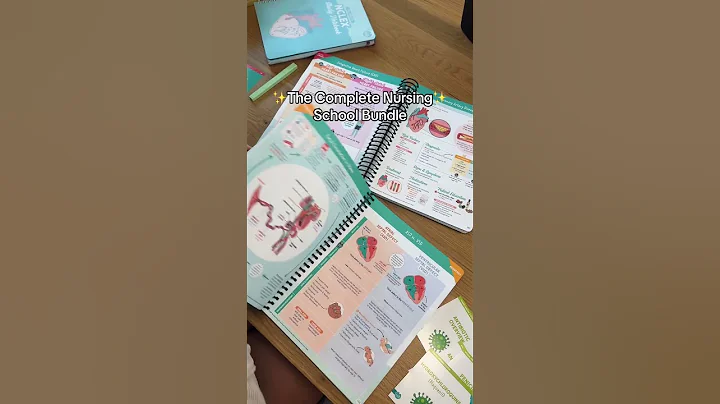 Books you actually NEED in nursing school 📚✨🩺 #RN #BSN #nursehumor