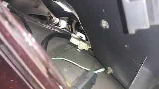Scion XB 2011 speed /ABS sensor terminal location rear passenger side