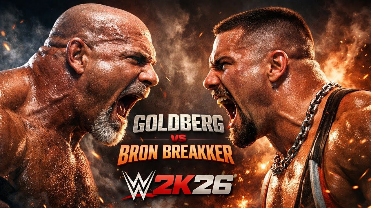 Goldberg vs Bron Breakker – Inferno Match | Spear vs Spear Destruction! 🔥