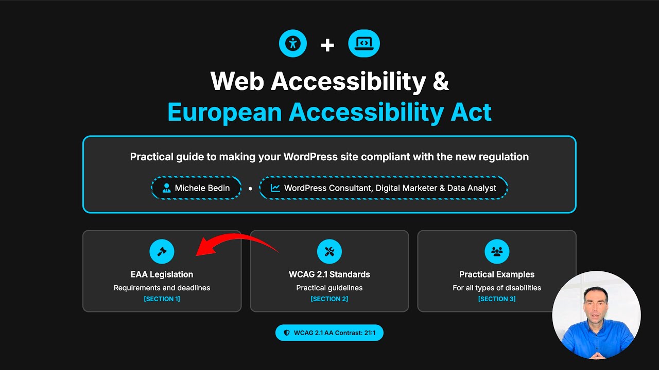 EAA: Practical Guide to Web Accessibility - YouTube