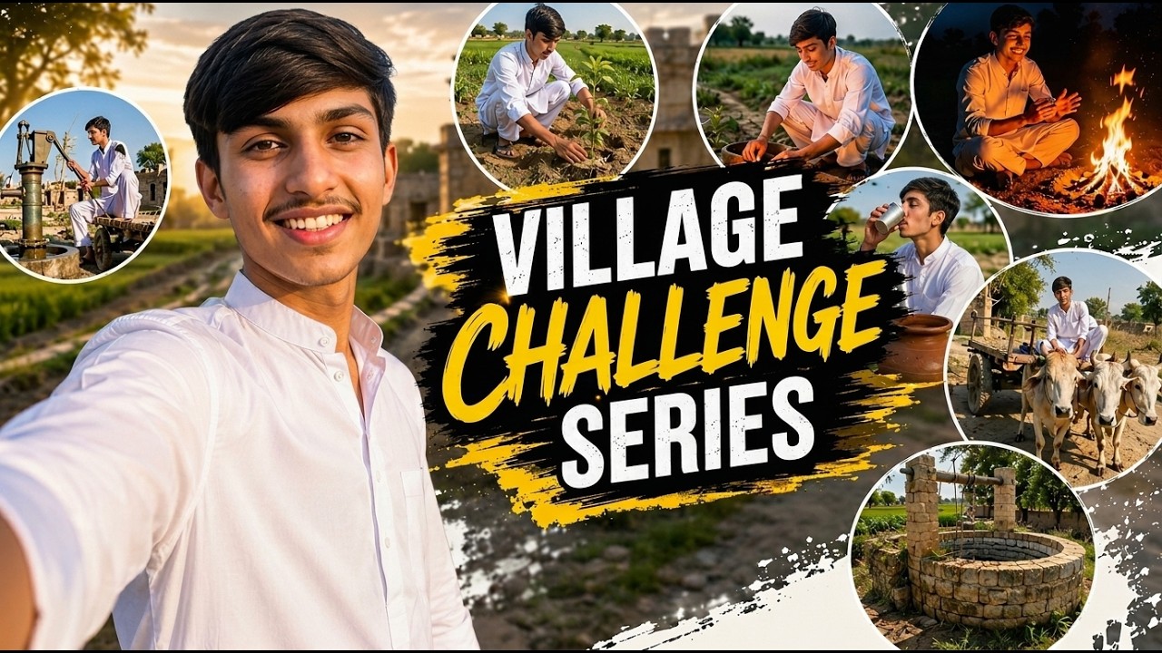 I Spent 30 Days Living Village Life! 😂🌾 | Pakistani Village Vlog