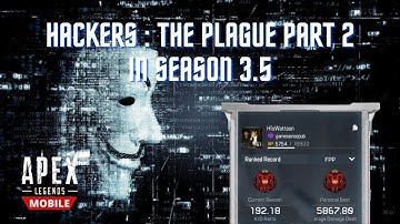 HACKERS : THE PLAGUE PART 2 | APEX LEGENDS MOBILE | RANKED GAMEPLAY | IOS | GYRO