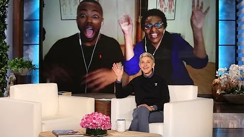 Ellen's Surprise for an Inspiring Mother and Son