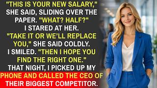 She Slashed 50% Off Her “Key Employee’s” Salary — I Smiled. “Hope You Find the Right Replacement.”