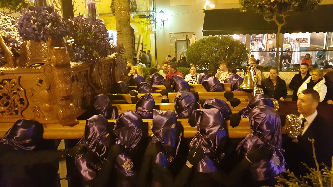 semana santa la linea - cristo del mar por plaza fariñas