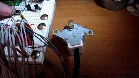 Stepper motor & ATMega