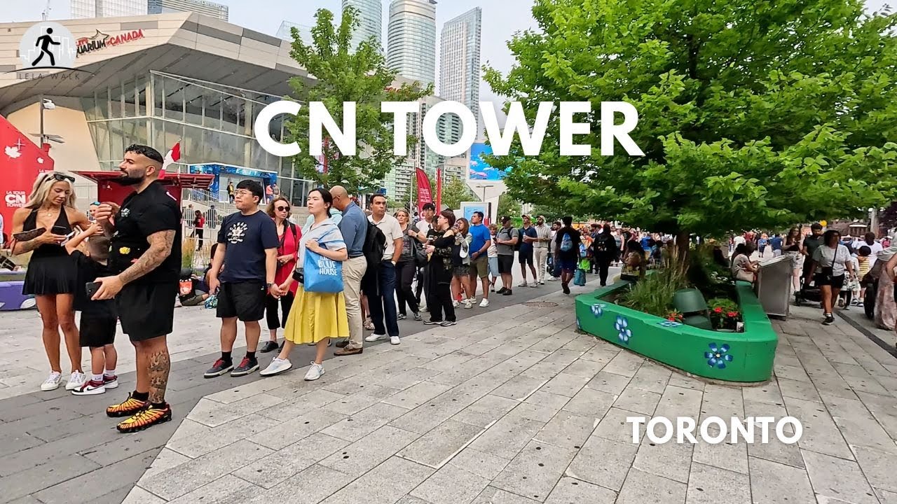 CN TOWER & TORONTO RAILWAY MUSEUM- Downtown Toronto 