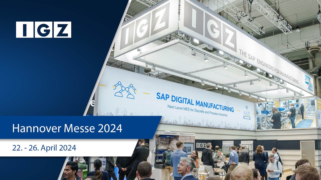 IGZ auf der Hannover Messe 2024 | IGZ – Die SAP Ingenieure