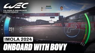 Onboard Lap Sarah Bovy Lamborghini Huracan LMGT3 EVO2 I 2024 6 Hours of Imola I FIA WEC