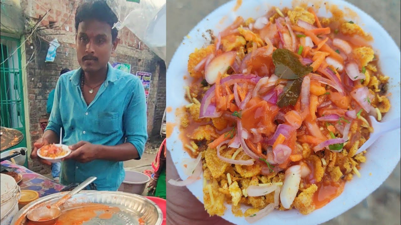 World's Famous Papdi Chaat of Odisha 😍 // Popular Ragda Chaat of India ...