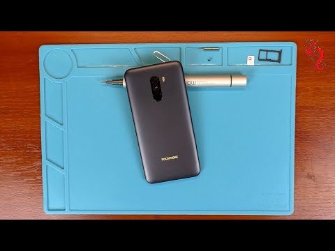POCOPHONE F1 //РАЗБОР смартфона ОБЗОР изнутри