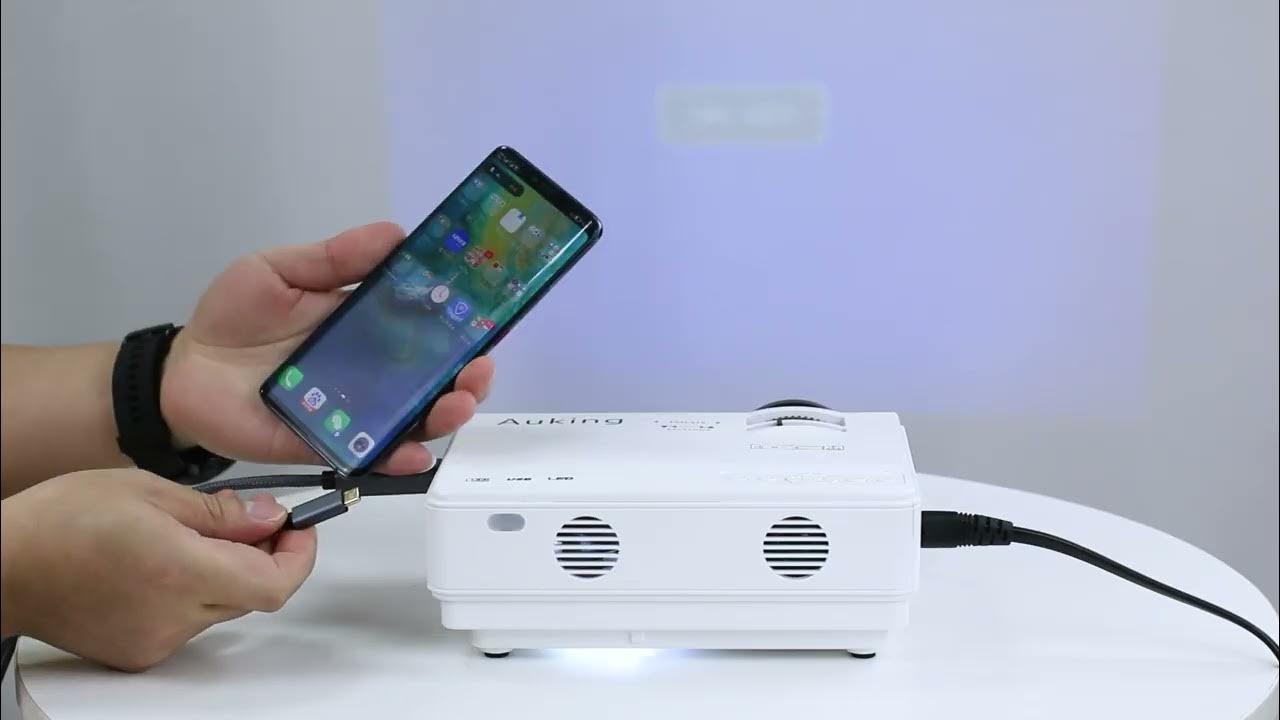 How to connect projector to MacBook through TYPE C YouTube