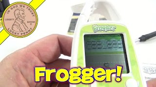 Frogger Pocket Clip-On Electronic Handheld Game #1748, 2011 Basic Fun