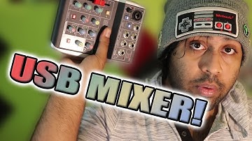 USB Mixer Right For The Price! - Phenyx Pro PTX-10 4-Channel Audio Mixer