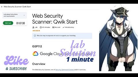 Web Security Scanner: Qwik Start  || GSP112 ||Qwiklabs Arcade 2025.