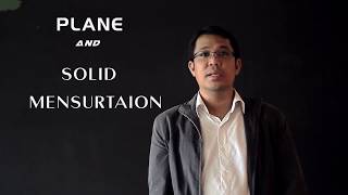 Basic Plane and Solid Mensuration with Example