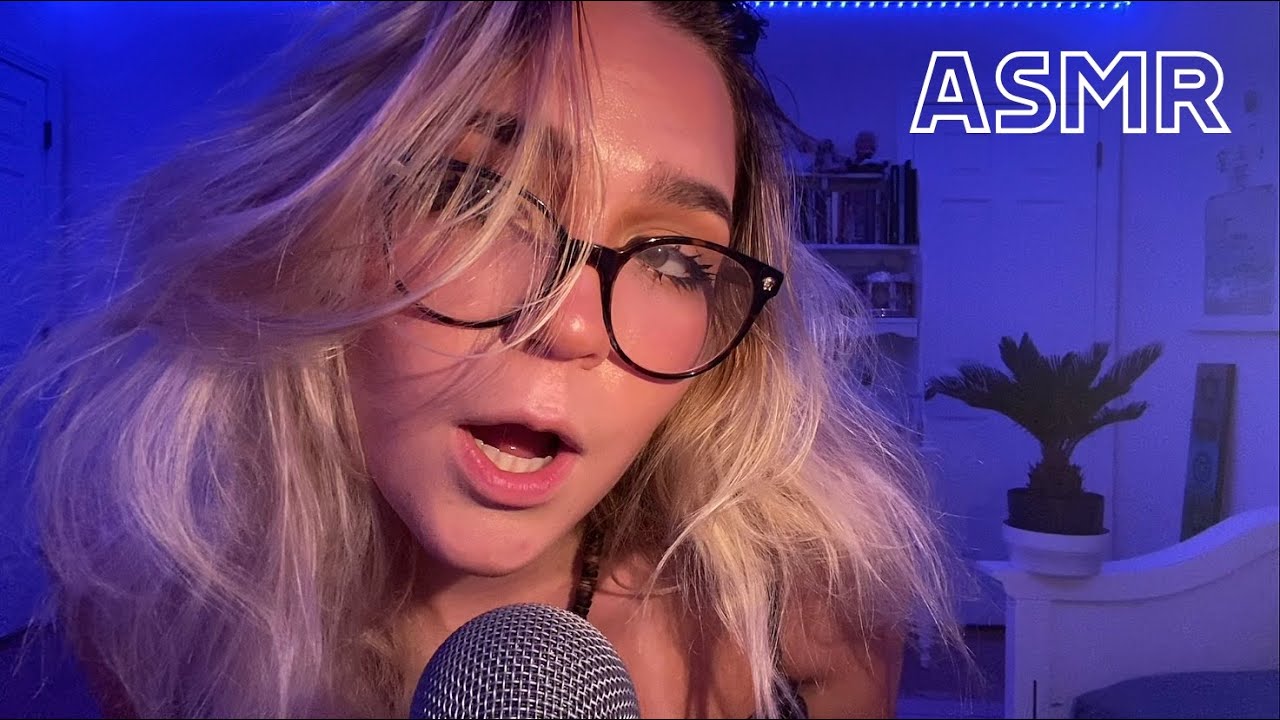 ASMR Unintelligible Whispers & Mouth Sounds - YouTube