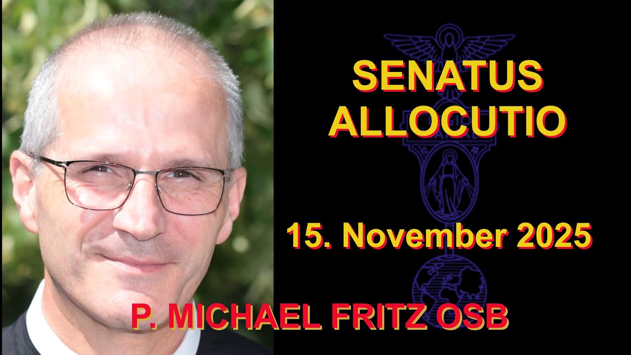 Allocutio vom 15. November 2025