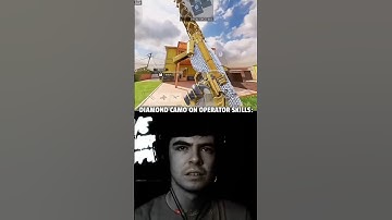 Diamond Camo on Operator Skills in CODM...💀