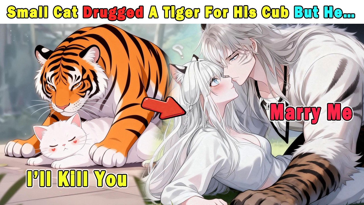 Little Cat Drugged A Tiger For His Cub, But Why Did He Propose To Her? #anime #Manga #animerecap